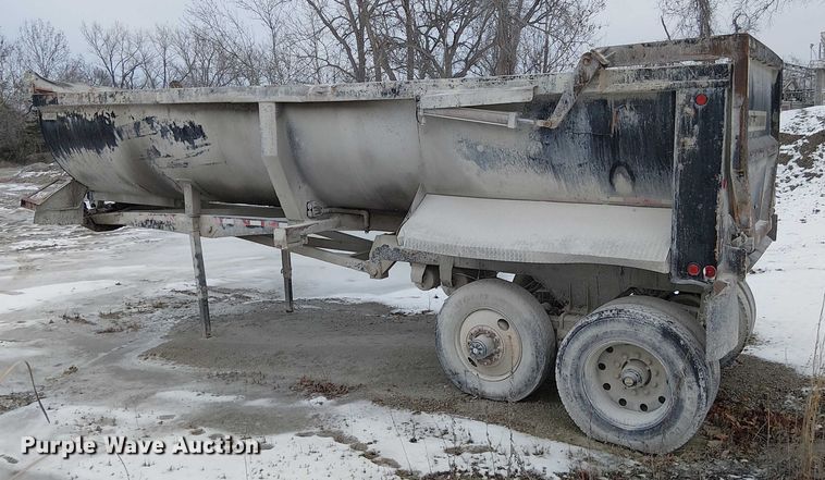 image for item FK0779 1999 Clement end dump trailer