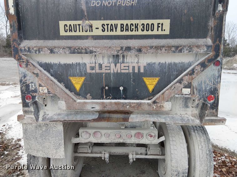 image for item FK0779 1999 Clement end dump trailer