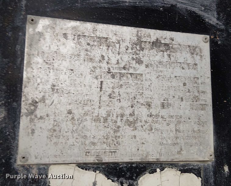 image for item FK0779 1999 Clement end dump trailer