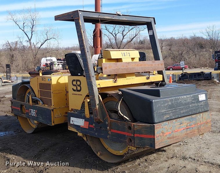 image for item FK0832 Hypac C766C double drum vibratory roller