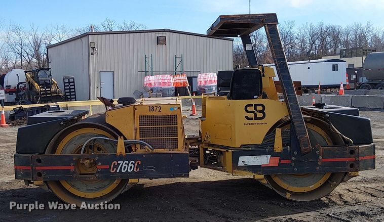 image for item FK0832 Hypac C766C double drum vibratory roller