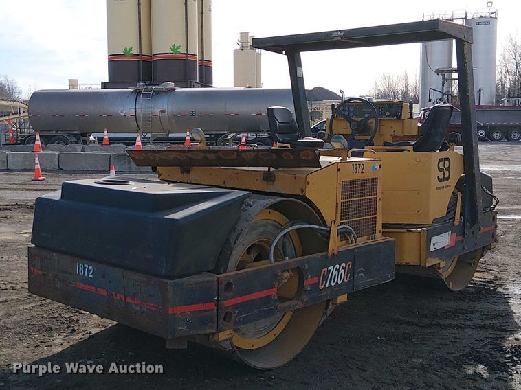 image for item FK0832 Hypac C766C double drum vibratory roller