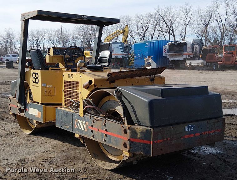 image for item FK0832 Hypac C766C double drum vibratory roller