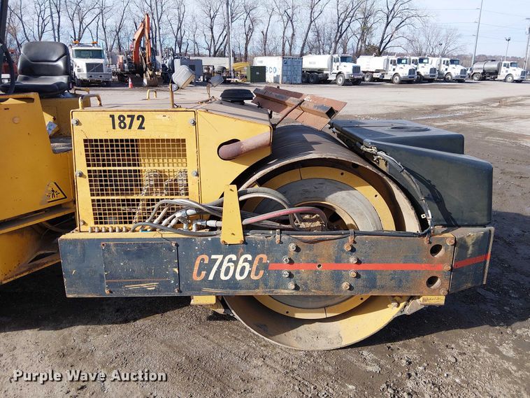 image for item FK0832 Hypac C766C double drum vibratory roller