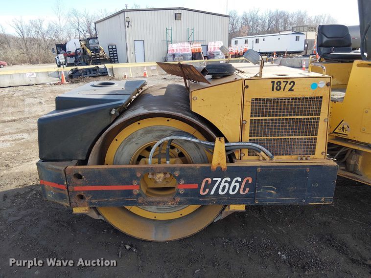 image for item FK0832 Hypac C766C double drum vibratory roller