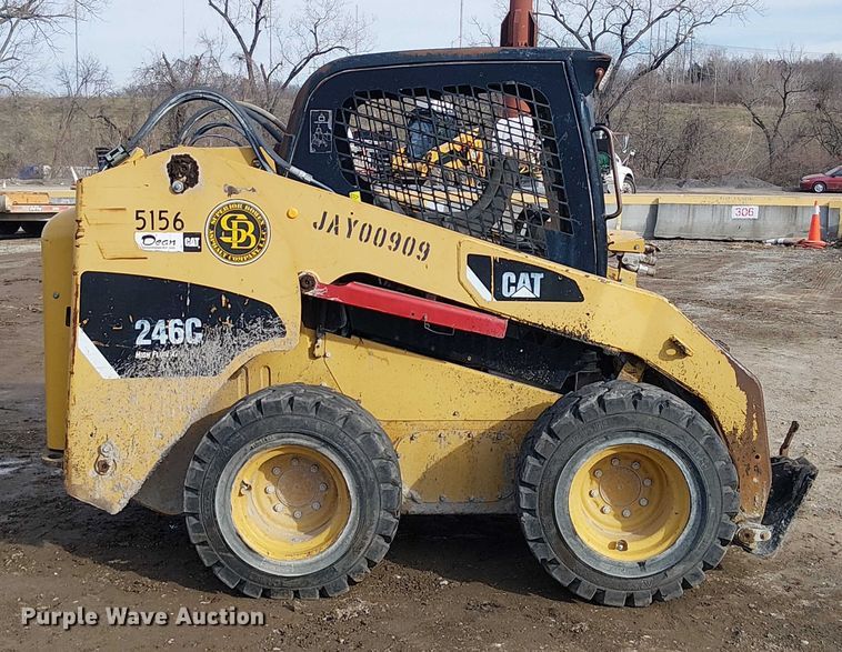 image for item FK0837 2008 Caterpillar 246C skid steer loader