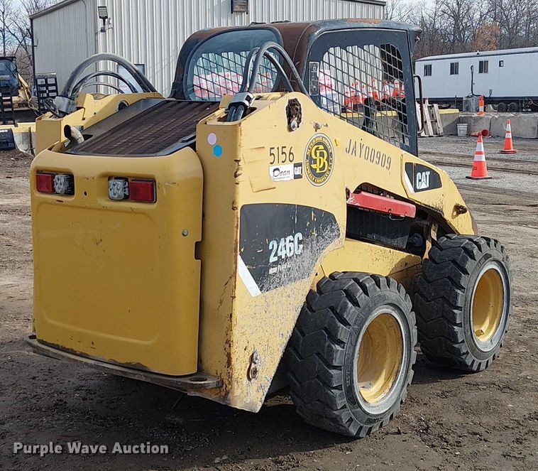 image for item FK0837 2008 Caterpillar 246C skid steer loader