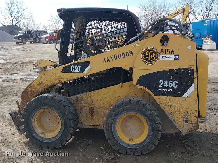 image for item FK0837 2008 Caterpillar 246C skid steer loader