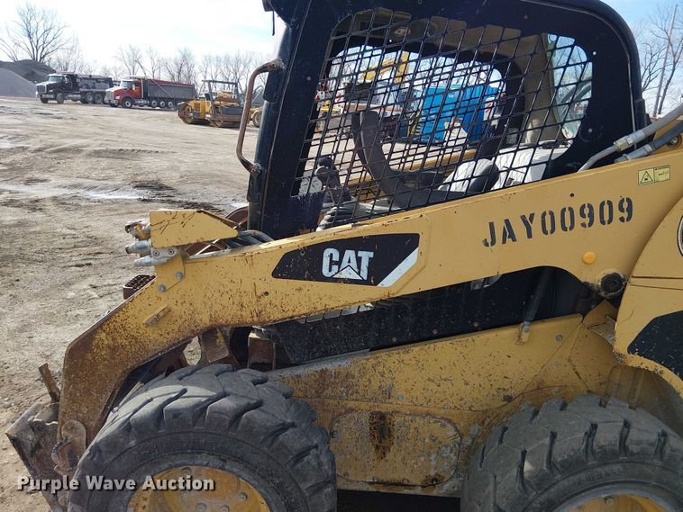 image for item FK0837 2008 Caterpillar 246C skid steer loader