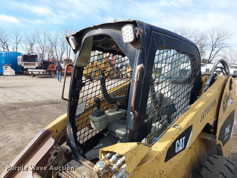 image for item FK0837 2008 Caterpillar 246C skid steer loader