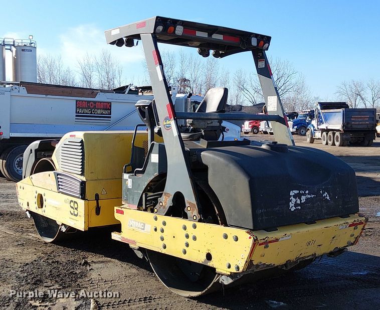 image for item FK0840 Hypac C766D double drum vibratory roller