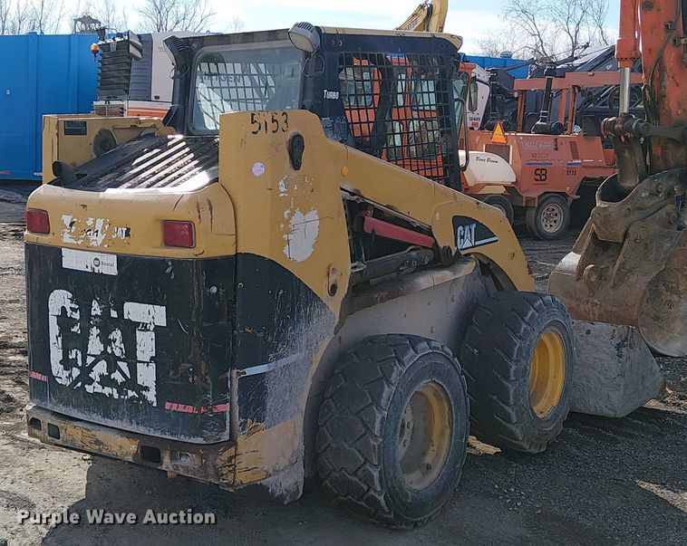 image for item FK0841 2005 Caterpillar 248B skid steer loader