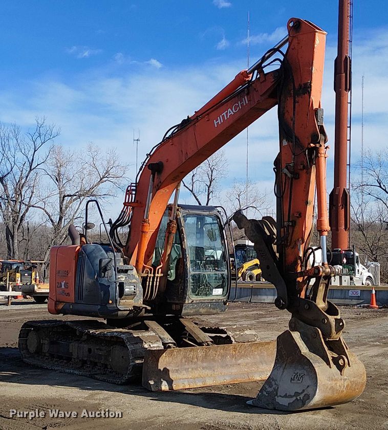 image for item FK0844 2014 Hitachi ZX135US-5N mini excavator