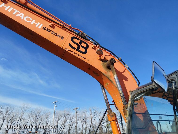 image for item FK0844 2014 Hitachi ZX135US-5N mini excavator