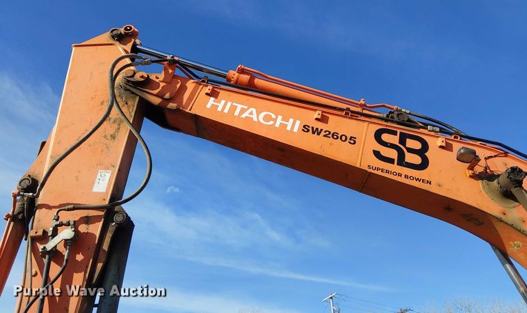 image for item FK0844 2014 Hitachi ZX135US-5N mini excavator