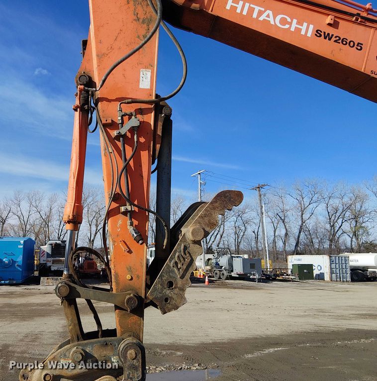 image for item FK0844 2014 Hitachi ZX135US-5N mini excavator