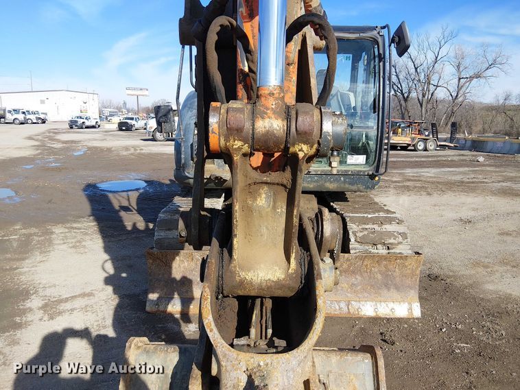 image for item FK0844 2014 Hitachi ZX135US-5N mini excavator