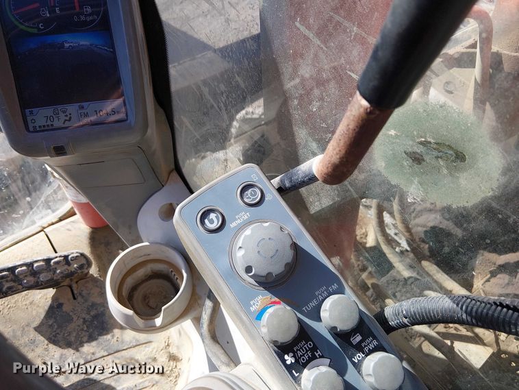 image for item FK0844 2014 Hitachi ZX135US-5N mini excavator