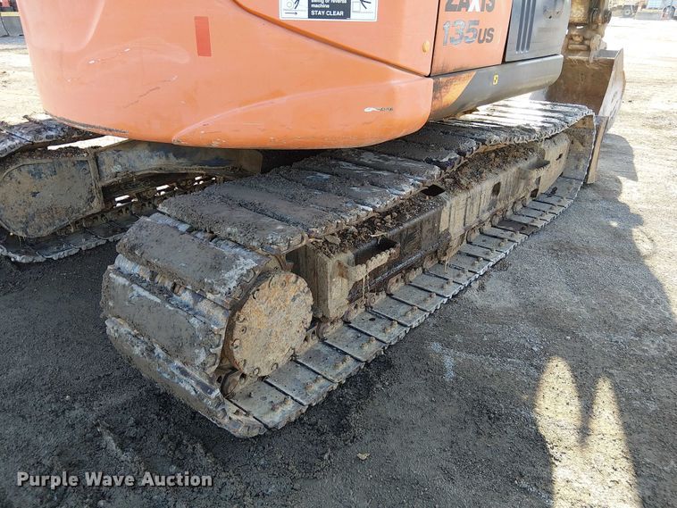 image for item FK0844 2014 Hitachi ZX135US-5N mini excavator