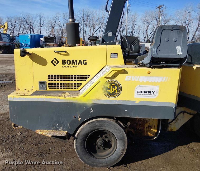 image for item FK0851 2014 Bomag BW11RH pneumatic roller