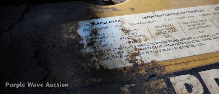 image for item FK0854 2005 Caterpillar  963C track loader