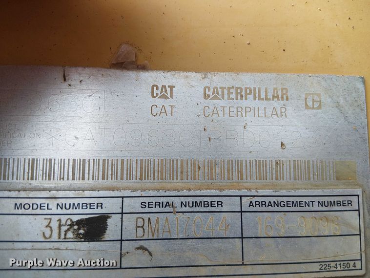 image for item FK0854 2005 Caterpillar  963C track loader