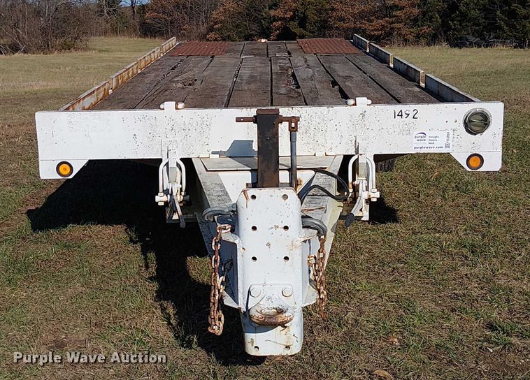 image for item FK0859 1997 Towmaster T-20T tilt deck equipment trailer