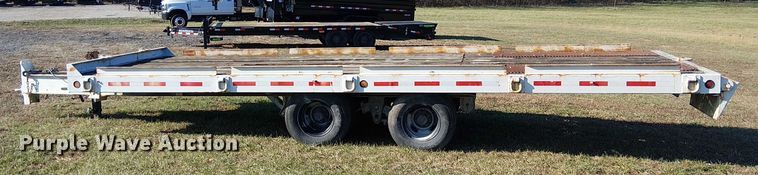 image for item FK0859 1997 Towmaster T-20T tilt deck equipment trailer