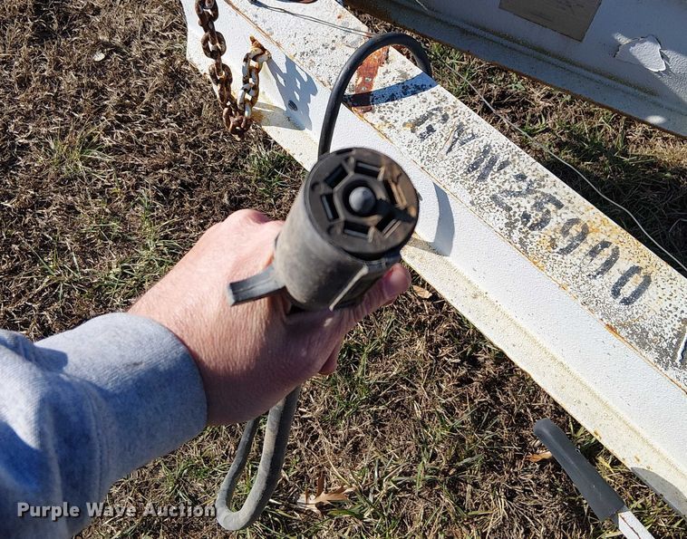 image for item FK0859 1997 Towmaster T-20T tilt deck equipment trailer