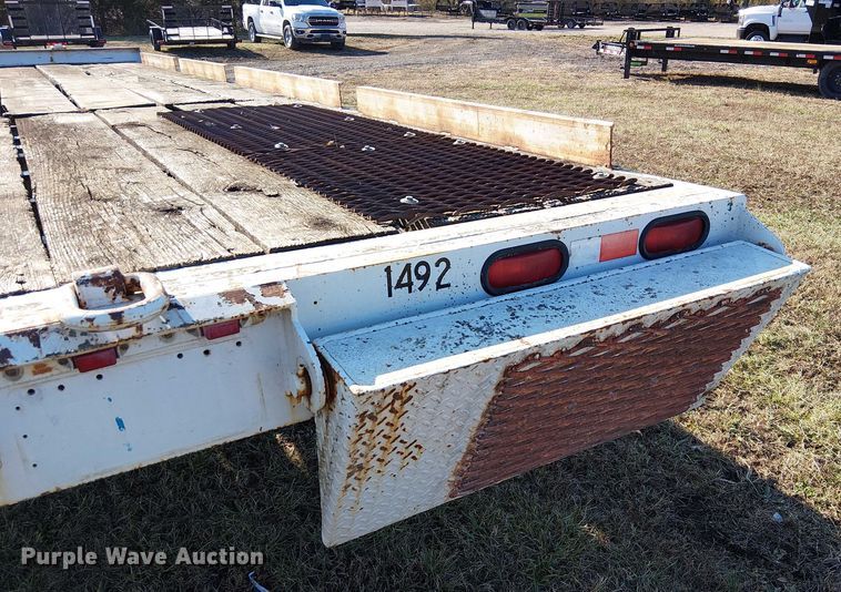 image for item FK0859 1997 Towmaster T-20T tilt deck equipment trailer