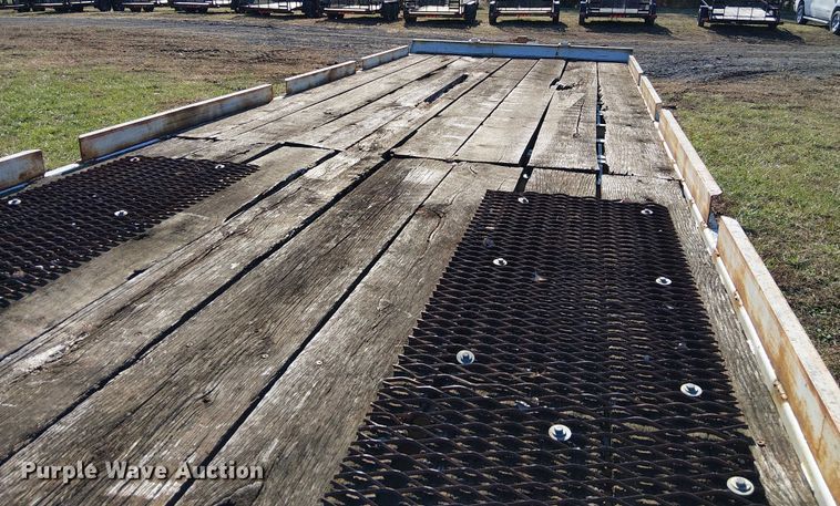 image for item FK0859 1997 Towmaster T-20T tilt deck equipment trailer