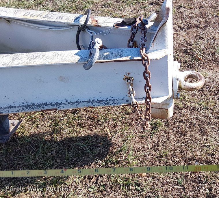 image for item FK0859 1997 Towmaster T-20T tilt deck equipment trailer