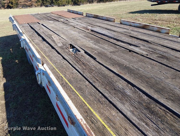 image for item FK0859 1997 Towmaster T-20T tilt deck equipment trailer