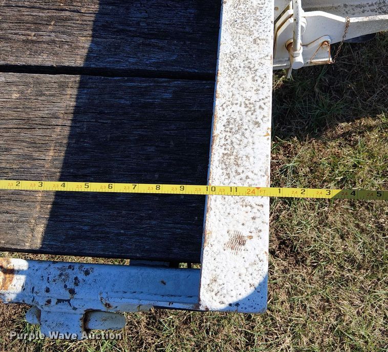 image for item FK0859 1997 Towmaster T-20T tilt deck equipment trailer