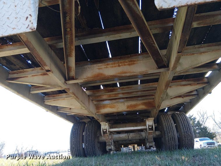 image for item FK0859 1997 Towmaster T-20T tilt deck equipment trailer