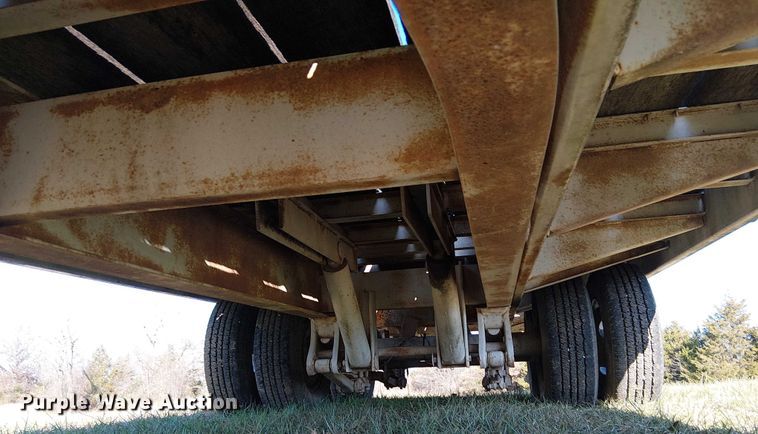 image for item FK0859 1997 Towmaster T-20T tilt deck equipment trailer