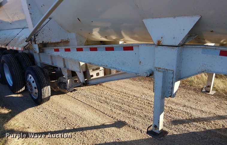 image for item FK0860 2021 Construction Trailer Specialists HRD 28 QF TRI end dump trailer