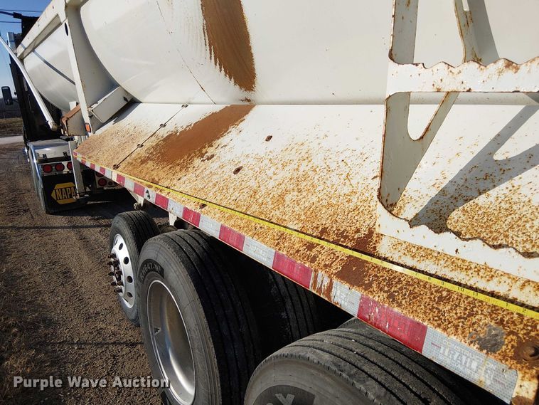 image for item FK0860 2021 Construction Trailer Specialists HRD 28 QF TRI end dump trailer