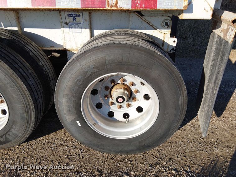 image for item FK0860 2021 Construction Trailer Specialists HRD 28 QF TRI end dump trailer