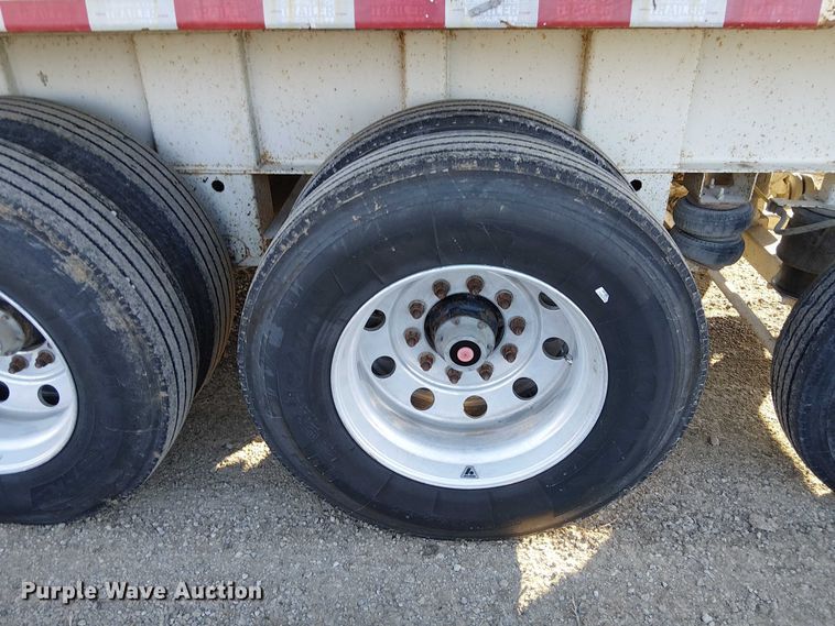 image for item FK0860 2021 Construction Trailer Specialists HRD 28 QF TRI end dump trailer