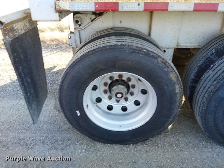 image for item FK0860 2021 Construction Trailer Specialists HRD 28 QF TRI end dump trailer