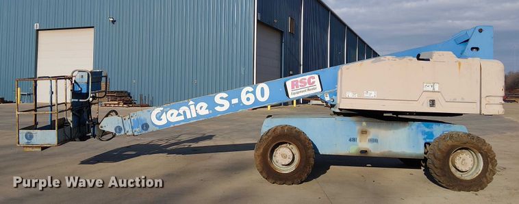 image for item FK0864 2000 Genie S-60  boom lift