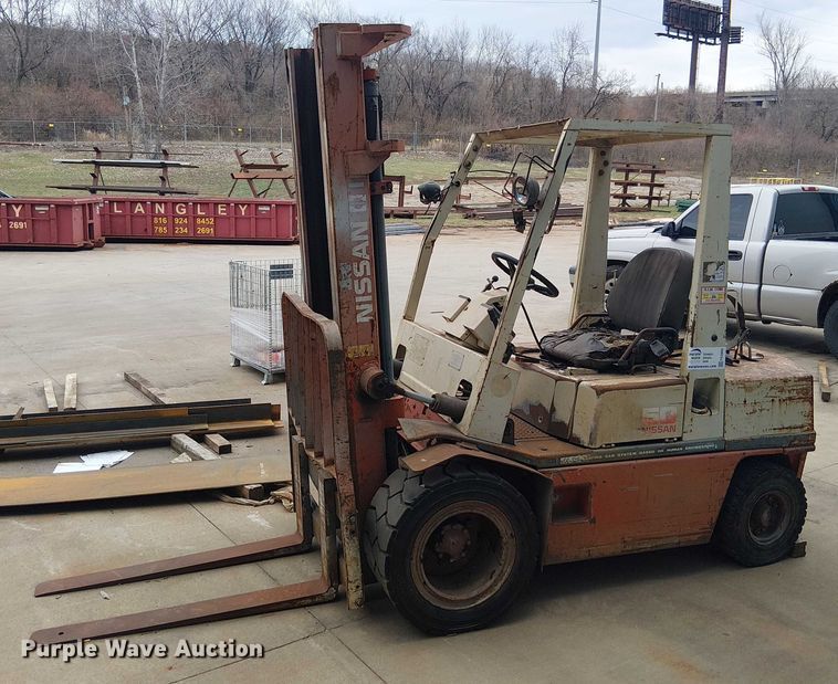 image for item FK0866 Nissan PH02A25V forklift