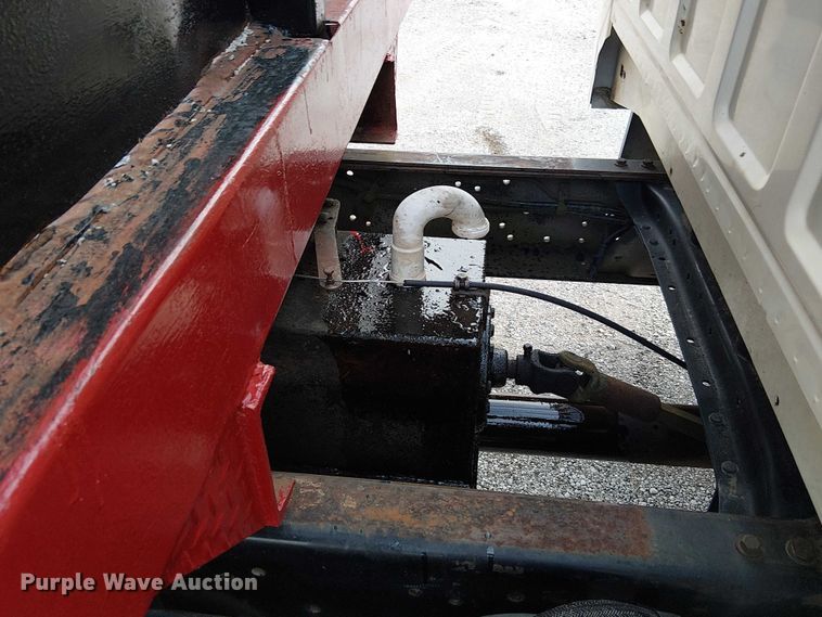 image for item FK0871 1998 Ford F800 dump flatbed truck