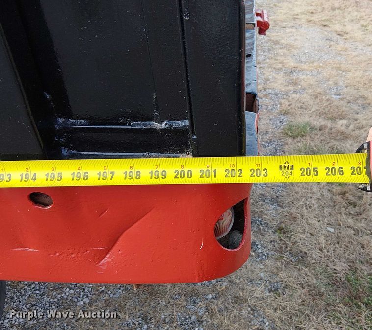 image for item FK0871 1998 Ford F800 dump flatbed truck