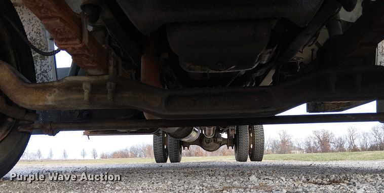 image for item FK0871 1998 Ford F800 dump flatbed truck