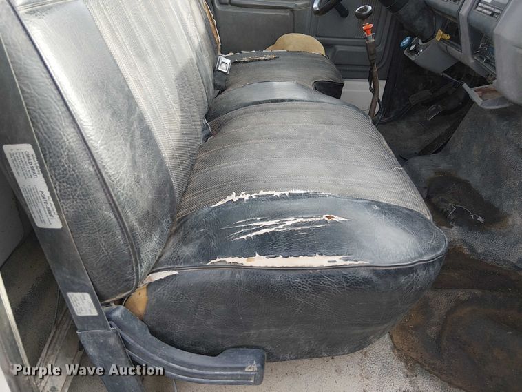 image for item FK0871 1998 Ford F800 dump flatbed truck