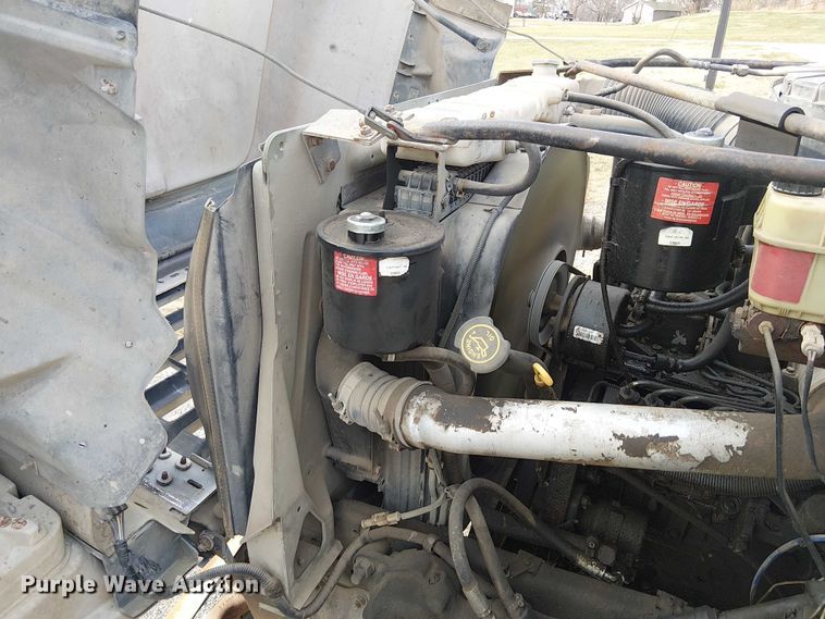 image for item FK0871 1998 Ford F800 dump flatbed truck