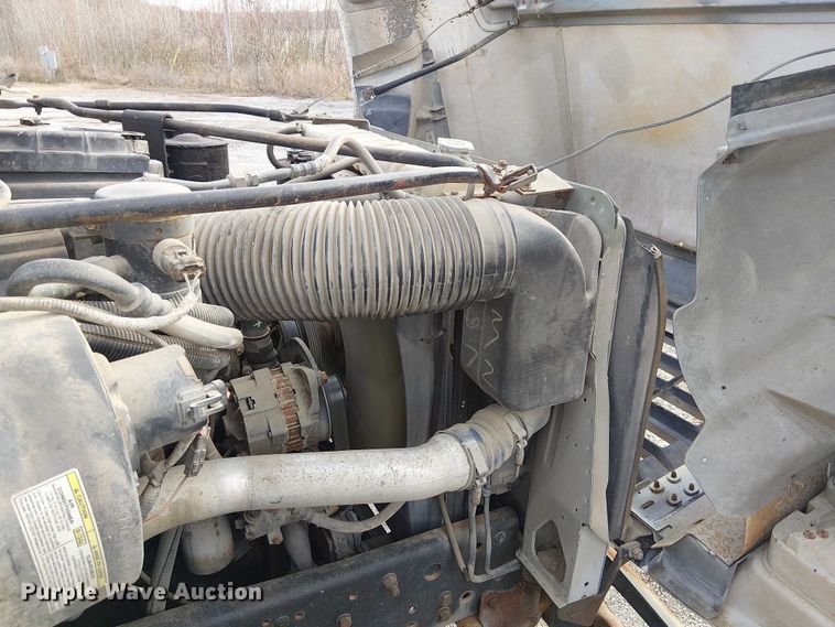 image for item FK0871 1998 Ford F800 dump flatbed truck