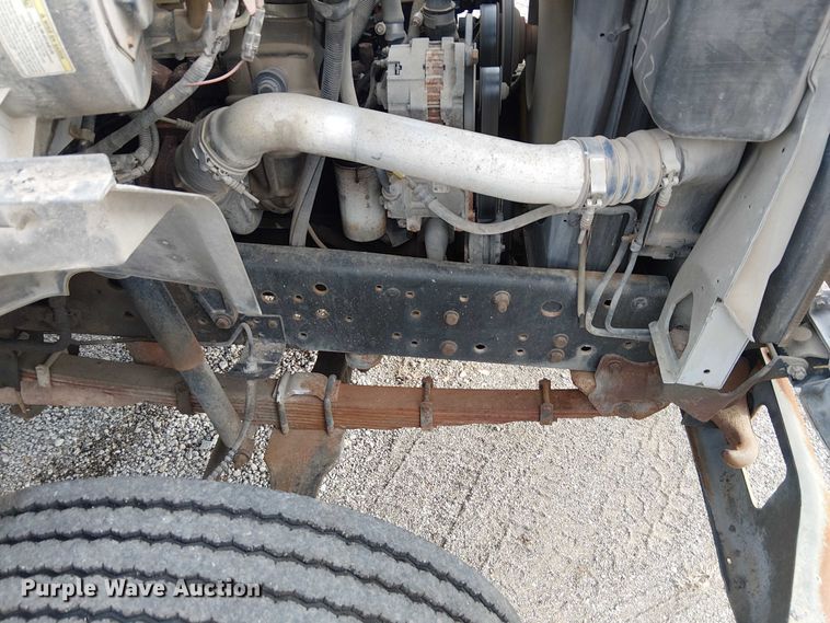 image for item FK0871 1998 Ford F800 dump flatbed truck